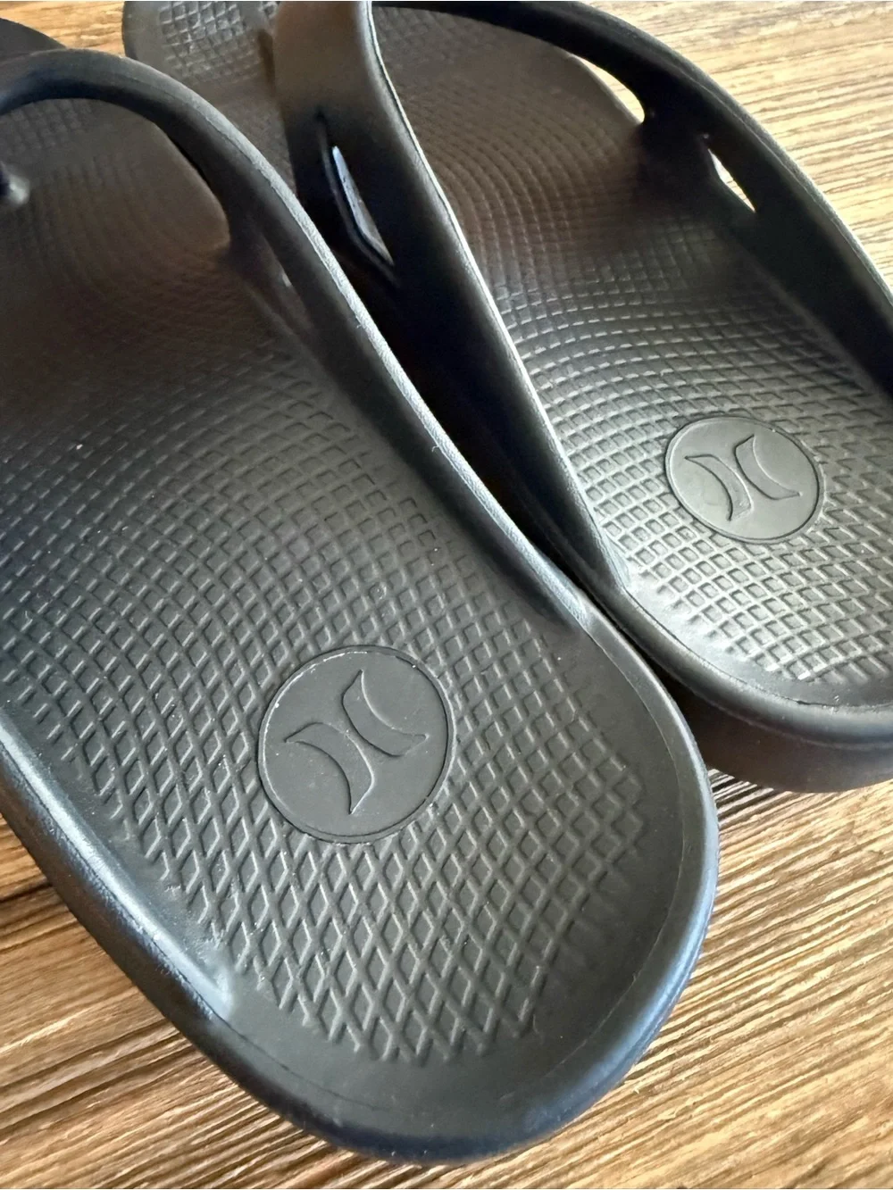 Hurley Black Flip Flop Sandals